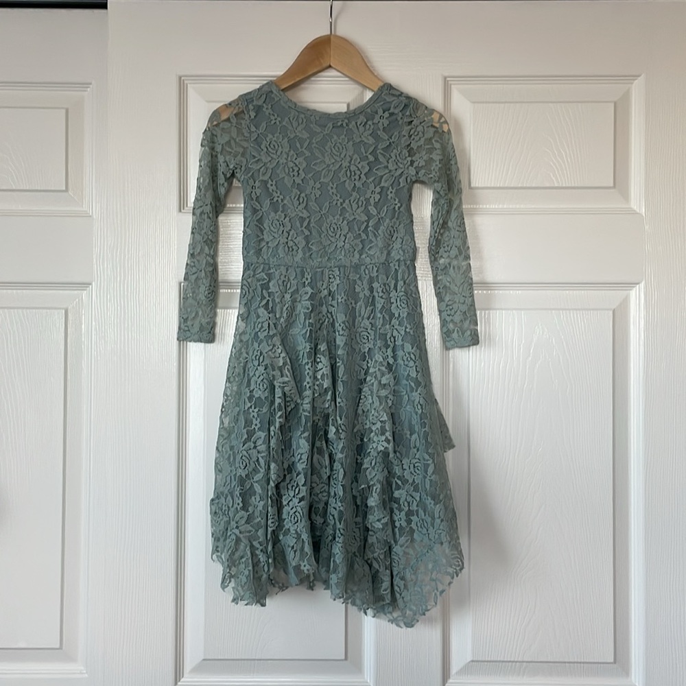 NWT Joyfolie Sandy Dress in Dusty Aqua - Picture 2 of 4